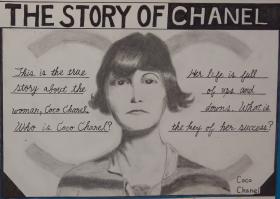 館長賞受賞作品　サンバイザー伯爵さん「The story of Chanel」