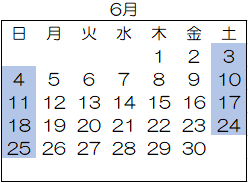 6月